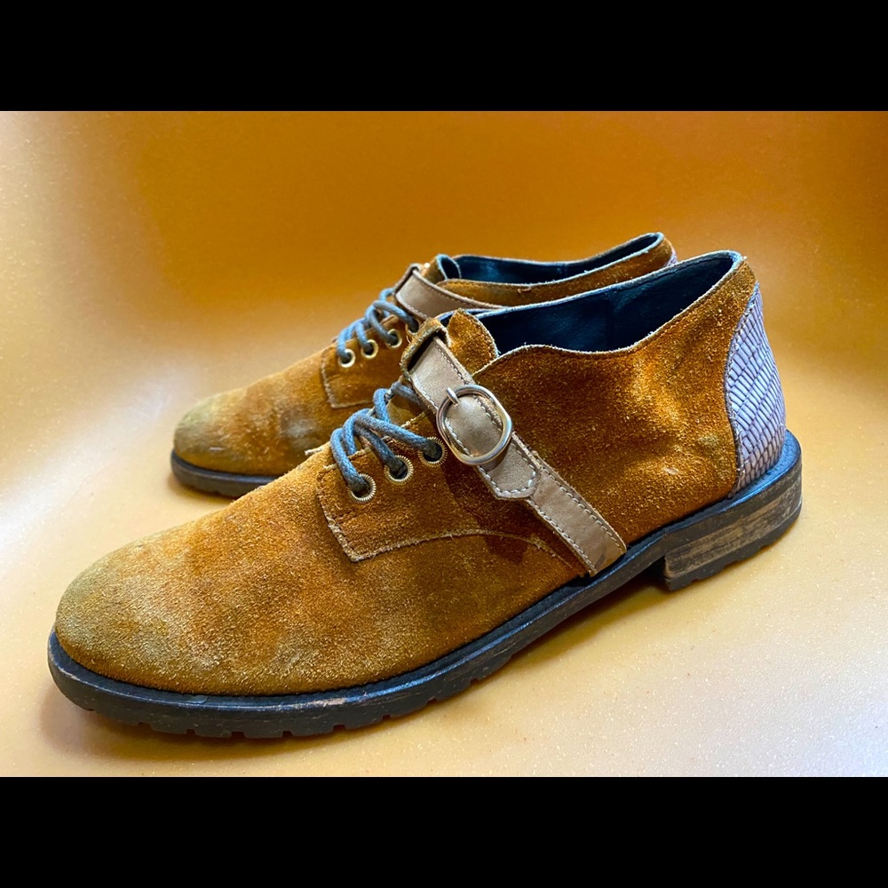 Unique Suede Oxfords